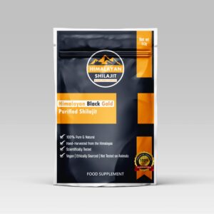 Himalayan Black Gold Purified Shilajit - ৬০ দিনের